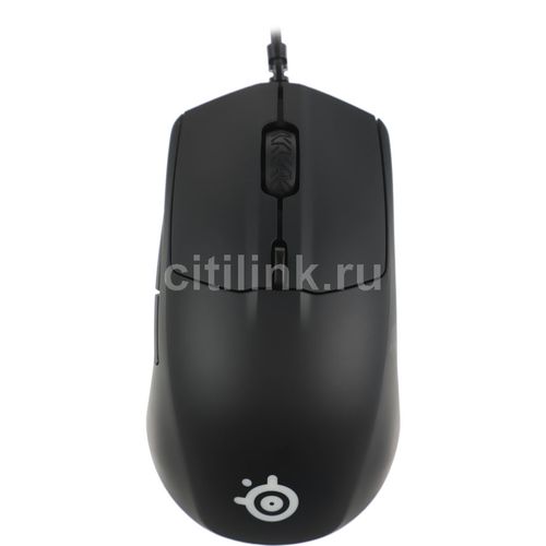 Мышь проводная SteelSeries Rival 3, игровая, оптическая, USB, 8500dpi, черный [62513]