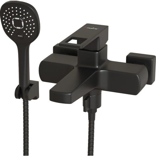 Смеситель для кухни (мойки) MIXLINE Стандарт А 553195, черный [МЛ34-01/ML34-01]