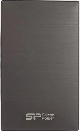 Внешний диск HDD  Silicon Power Diamond D05, 750ГБ, черный [sp750gbphdd05s3t]