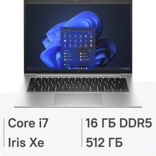 Изображение товара HP EliteBook 1040 G10 14 дюймов IPS i7 16GB SSD Windows 11 Pro серебристый