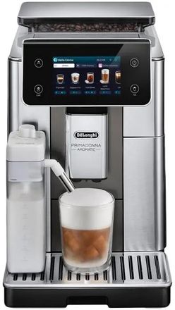 Кофемашина автоматическая DeLonghi ECAM630.75.TM,  19Бар,  с автоматическим капучинатором,  черный/серебристый
