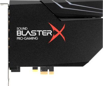 Звуковая карта PCI-E Creative BlasterX AE-5 Plus,  5.1, Ret [70sb174000003]