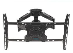 Изображение товара Кронштейн для телевизора Kromax ATLANTIS-46, 22-65", настенный, поворотно-выдвижной и наклонный,  серый [20259]