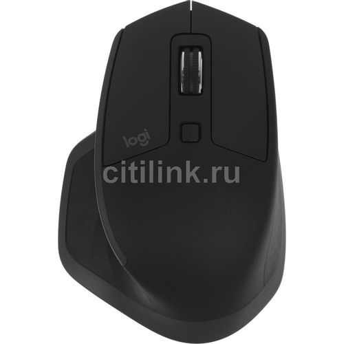 Мышь беспроводная Logitech MX Master 2S, Bluetooth/Радио, оптическая, USB, 4000dpi, черный [910-007223]