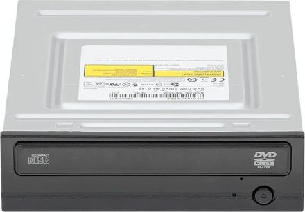 Оптический привод DVD-ROM Samsung SH-D163B/С/BEBE, внутренний, SATA, черный, OEM