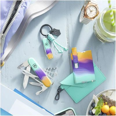 Кольцо для ключей Victorinox бирюзовый, блистер [4.1895.s] – купить в ...