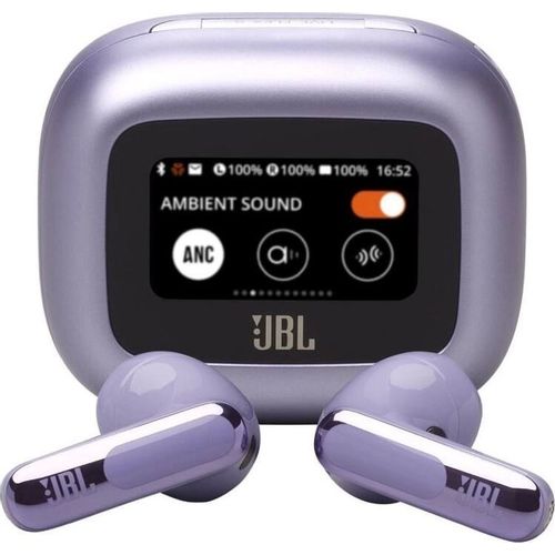 Наушники JBL Live Flex 3, Bluetooth, вкладыши, пурпурный [jblliveflex3pur]