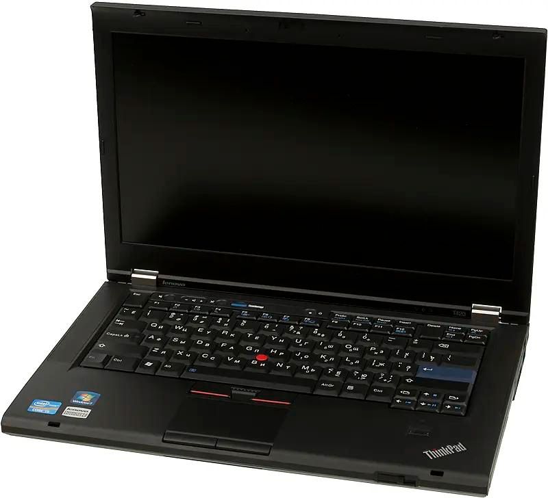Ответы на вопросы о товаре ноутбук Lenovo ThinkPad T420 4180HQ2, 14, Intel  Core i5 2450M 2.5ГГц, 2-ядерный, 4ГБ DDR3, 320ГБ, NVIDIA Quadro NVS 4200M -  1 ГБ, Windows 7 Home Premium, черный (