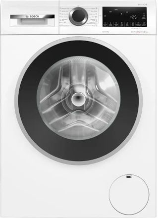 Стиральная машина Bosch WNA25401ME, с фронтальной загрузкой, 10.5кг, 1400об/мин, с сушкой, инверторная,  с английской панелью управления