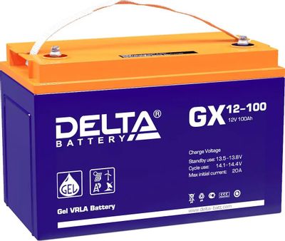 Обзор товара аккумуляторная батарея для ИБП Delta GX 12-100 12В, 100Ач ...