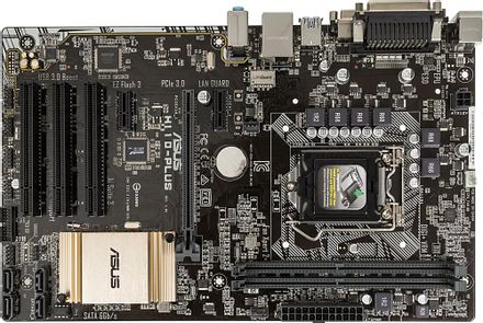 Материнская плата ASUS H110-PLUS, LGA 1151, Intel H110, ATX, Ret