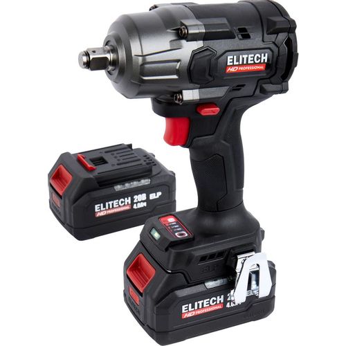 Ударный гайковерт Elitech CW 2009SL (E2201.059.02), 4Ач, с двумя аккумуляторами [205748]
