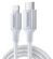 Изображение товара Кабель UGREEN US304,  Lightning (m) -  USB Type-C (m),  2м,  MFI,  3A,  серебристый [70525]