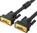 Изображение товара Кабель аудио-видео UGREEN VG101,  VGA (m) -  VGA (m),  5м, GOLD,  ф/фильтр,  черный [11632]