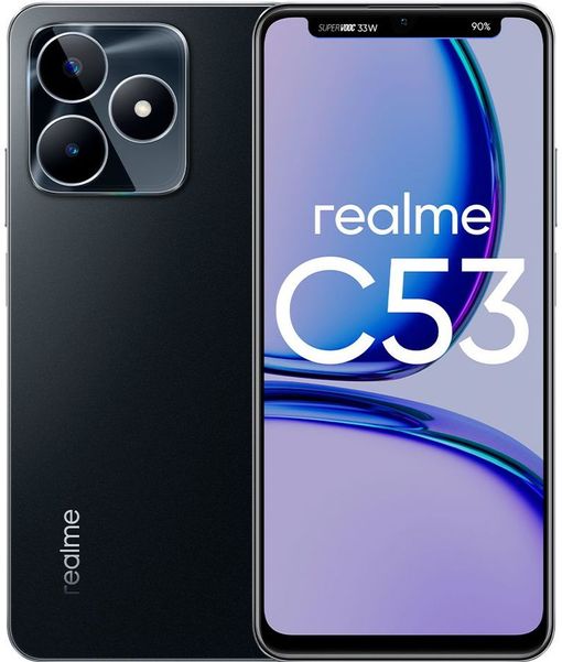 Смартфон REALME C53 6/128Gb,  черный
