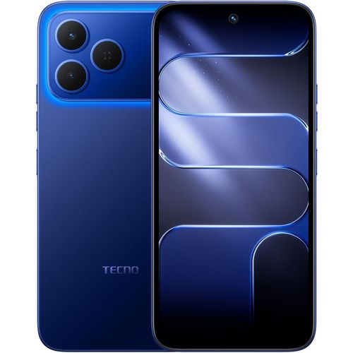 6.78" Смартфон TECNO Spark 50 4/128Gb, NFC, IPS, 120Гц, 7000мAч, синий