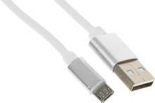 Изображение товара Кабель Cactus CS-USB.A USB MICRO 1м белый для зарядки и передачи данных