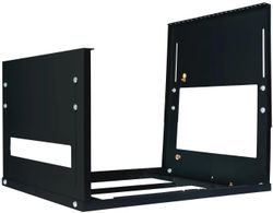 Кронштейн телеком. Cabeus (NC-9U-BK) 9U 19" 450мм нагр.:15кг черный