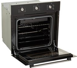 Духовой шкаф электрический Darina 1V5 BDE 111 705 B,  50л,  черный/стекло черное