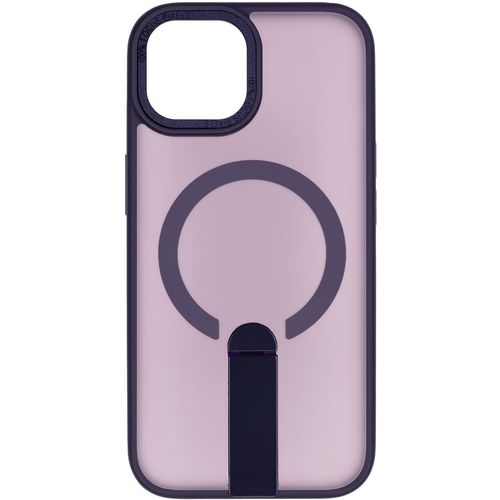 Чехол (клип-кейс) ZIBELINO Shine, для Apple iPhone 15, фиолетовый [zms-apl-15-sh-st-pur]