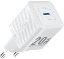 Изображение товара Сетевое зарядное устройство VENTION USB-C 20Вт быстрый зарядник Изображение товара Сетевое зарядное устройство VENTION USB-C 20Вт быстрый зарядник