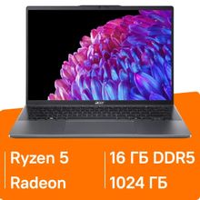 Изображение товара Ноутбук Acer Swift Go 14 SFG14-63-R8U9 14 OLED AMD Ryzen 5 16ГБ 1ТБ SSD Windows 11