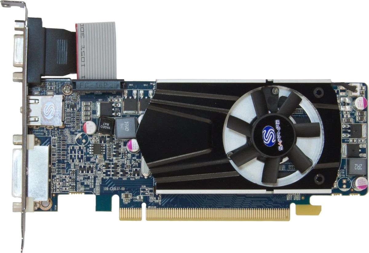 Обзор товара видеокарта Sapphire AMD Radeon HD 6570 1ГБ DDR3, Low Profile,  oem [11191-xx-10g] (609723) в интернет-магазине СИТИЛИНК