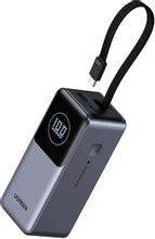 Изображение товара Внешний аккумулятор UGREEN PB723 20000мАч с быстрой зарядкой и дисплеем серый
