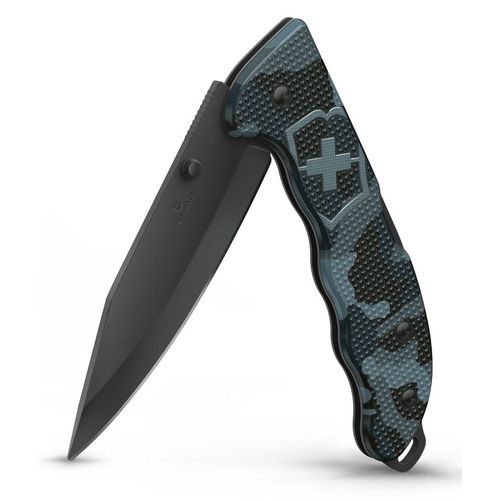 Складной нож Victorinox Evoke BSH Alox Navy, функций: 4, 136мм, синий камуфляж, коробка подарочная [0.9425.ds222]