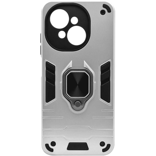 Чехол (клип-кейс) BORASCO Anti-Shock case, для Tecno Spark Go 2025/Go1/Pop9, противоударный, серебристый [52533]