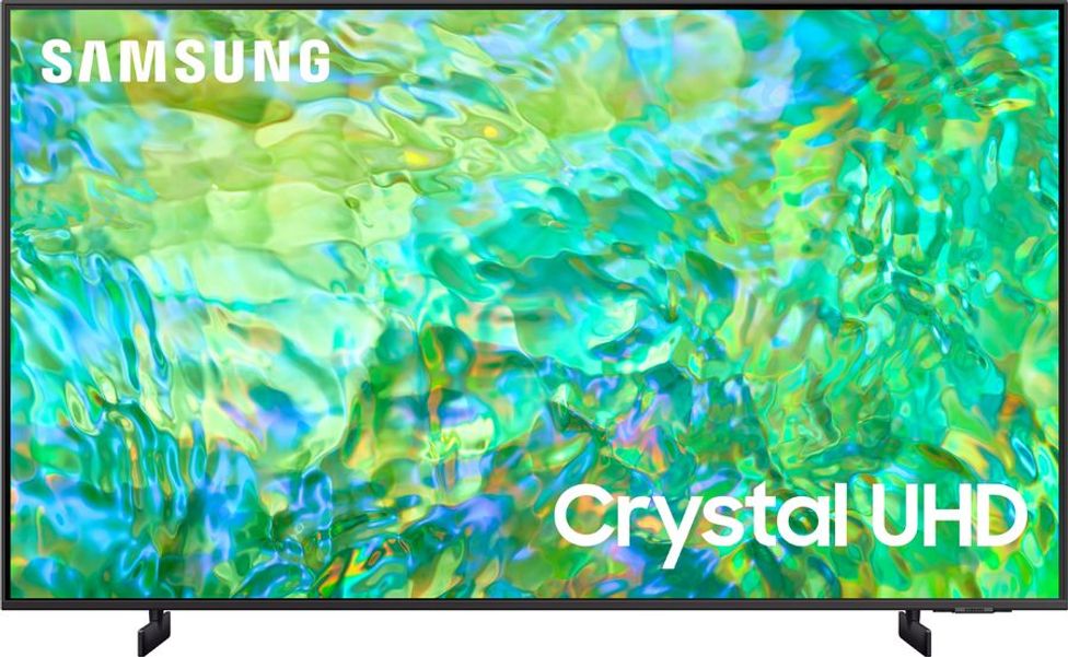 50" Телевизор Samsung UE50CU8000UXRU, Crystal UHD, 4K Ultra HD, черный, СМАРТ ТВ, Tizen OS