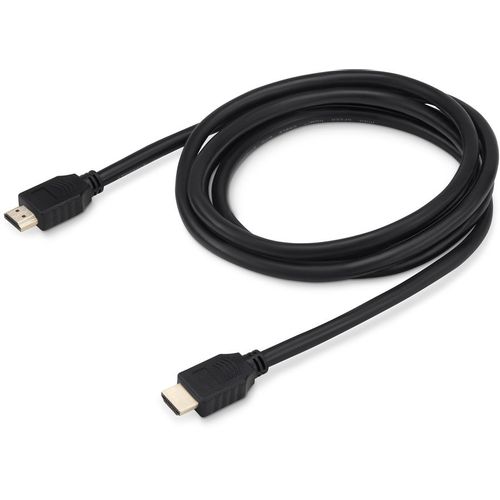 Кабель аудио-видео Buro HDMI 2.0, HDMI (m) - HDMI (m), ver 2.0, 2м, GOLD, черный [bhp hdmi 2.0]