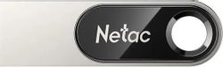 Флешка USB NETAC U278 64ГБ, USB2.0, серебристый и черный