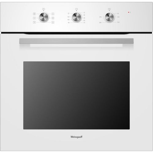 Духовой шкаф электрический WEISSGAUFF EOM 262 PMW, 60л, дверца с 2 стеклами, белый