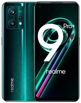 Отзывы на Смартфон REALME 9 Pro+ 5G 8/256Gb, RMX3393, зеленый в ...