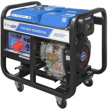 Изображение товара Дизельный генератор ТСС SDG 9000EH3A 8.5 кВт с автоматикой и колесами