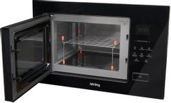 Встраиваемая микроволновая печь Korting KMI 827 GN, 26л, 900Вт, черный