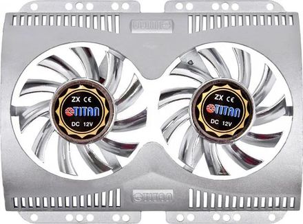 Радиатор Titan TTC-HD22TZ с вентилятором 2x 60мм, Ret