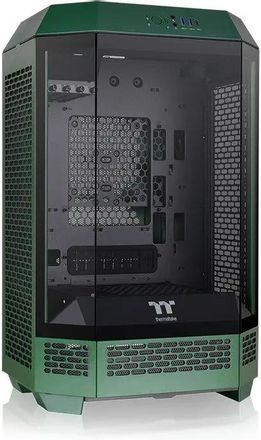 Корпус mATX Thermaltake The Tower 300 Racing Green, Micro-Tower, без БП,  зеленый [ca-1y4-00scwn-00]