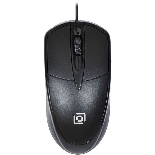 Мышь проводная Oklick 125M, оптическая, USB, 1200dpi, черный [1175317]