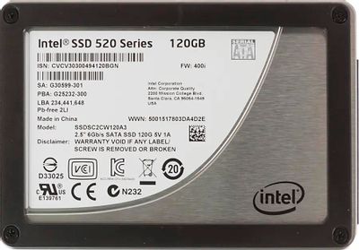 SSD Intel 520 Series SSDSC2CW120A3K5 120 2.5