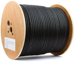 Кабель SKYNET CSP-UTP-4-CU-OUTR UTP, кат.5E, 305м,  черный