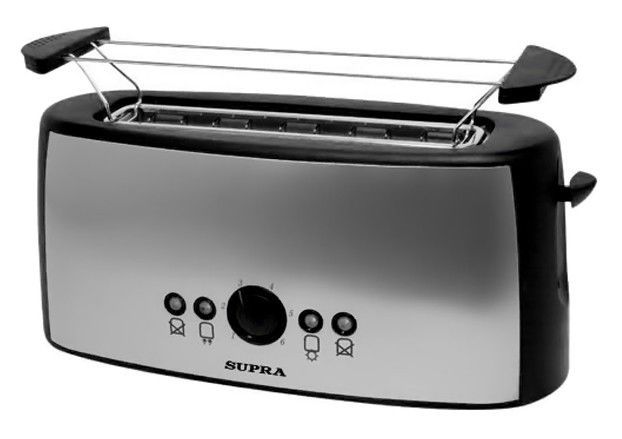 Тостер Supra TTS-215, черный [tts-215 black] – купить в Ситилинк | 689379