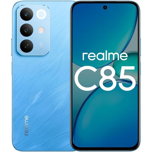6.8" Смартфон REALME C85 6/128Gb, RMX5566, NFC, IPS, 144Гц, 7000мAч, синий