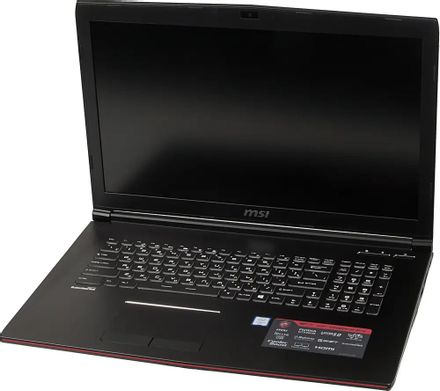 Ноутбук игровой MSI GP72 6QF(Leopard Pro)-274RU 17.3", Intel Core i5 6300HQ 2.3ГГц, 4-ядерный, 8ГБ DDR4, 1000ГБ,  NVIDIA GeForce  GTX 960M - 2 ГБ, Windows 10 Home, черный [9s7-179553-274]