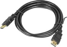 Изображение товара Кабель HDMI 1.4 1.5м черный для аудио-видео Buro