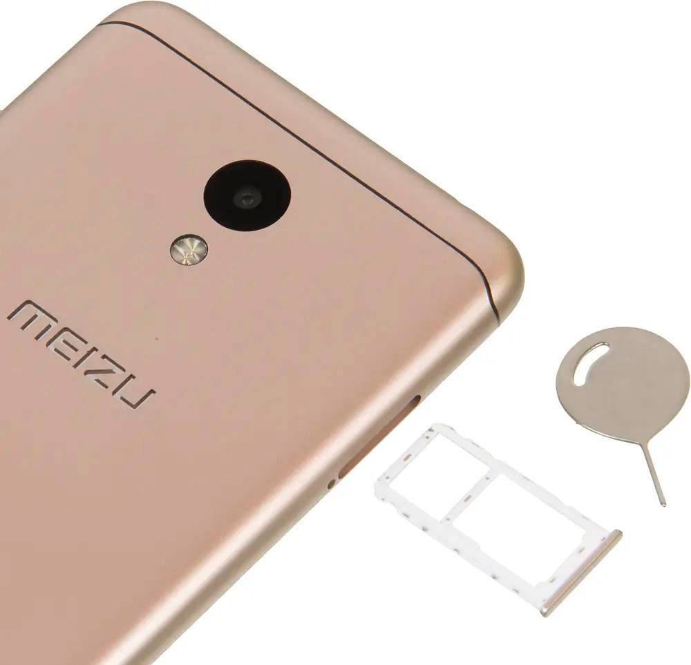 Характеристики Смартфон Meizu M6 32Gb, M711H, золотистый (1023118) смотреть  в СИТИЛИНК