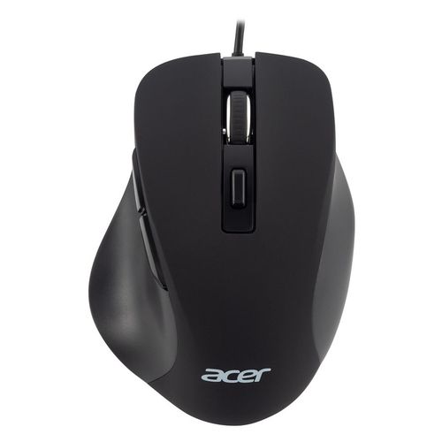 Мышь проводная Acer OMW120, оптическая, USB, 2000dpi, черный [zl.mceee.00h]