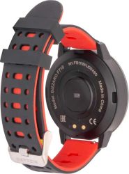 Смарт-часы Rekam Bizzaro F710, 1.3", черный/красный/черный