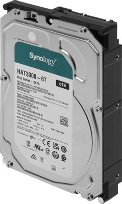 Жесткий диск SYNOLOGY HAT3300-6T 6ТБ SATA, 5400об/мин, 3.5